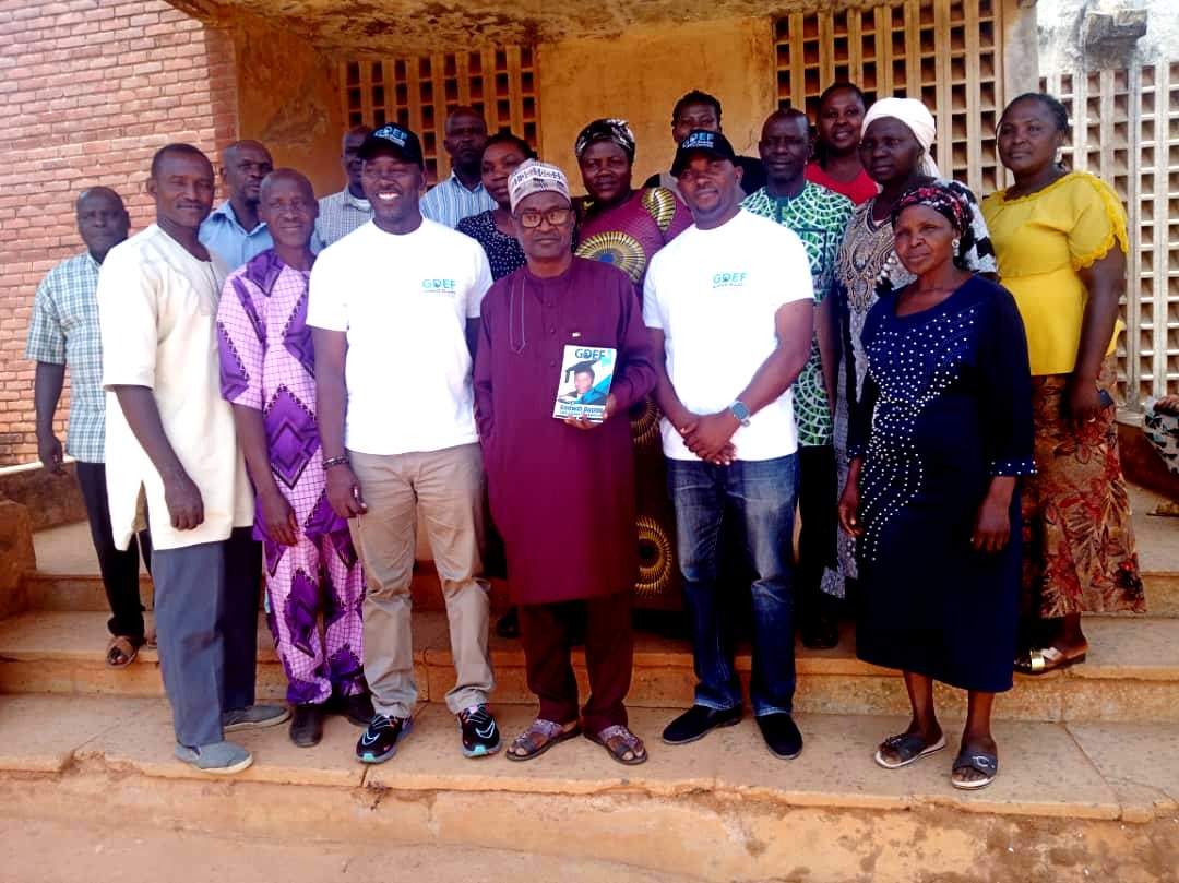 GDEF BOARD PAYS COURTESY VISIT TO PANKSHIN LEA EDUCATION SECRETARY